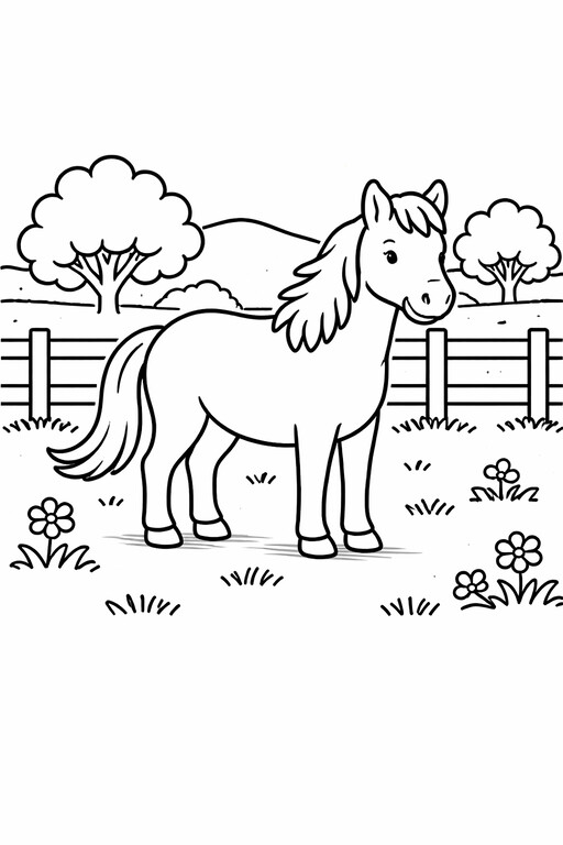 Animals coloring pages PDF preview
