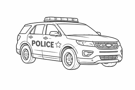 Police SUV